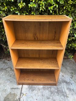 Vintage Danish Modern Style Bookcase 3 Shelves