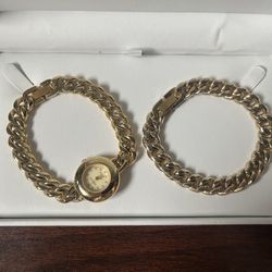 Gold plated bracelet