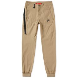 NIKE BONDED WOVEN JOGGER (Khaki & Black) - Size 36 NEW
