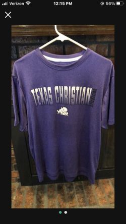 TCU Unisex Shirt Size Large (Cash Only)