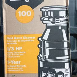 Badger food waste disposer
