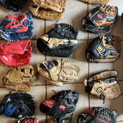 Baseball Gloves/ Gear 