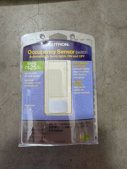 Occupancy/Motion Sensor switch (new)