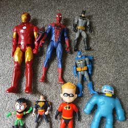 Toy Action Figures Bundle 