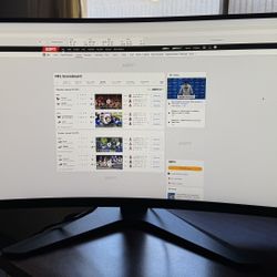 Lenovo 34” Curved Gaming Monitor 3440x1440 