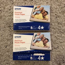 EPSON PREMIUM 4 x 6 GLOSSY PHOTO PAPER