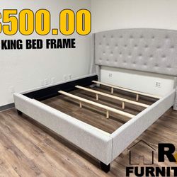 KING BED FRAME 