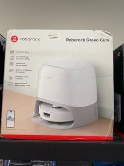 Roborock Saros 10 Cordless Robot Vacuum Mop 6.5" Cleaning Path White