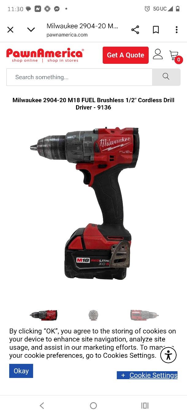 Milwaukee Drill Driver
