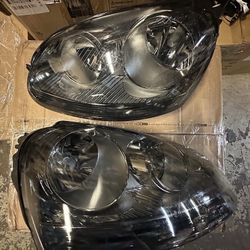 05-10 volkwagen jetta smoked headlights
