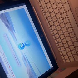 Hp Light Pink Laptop 