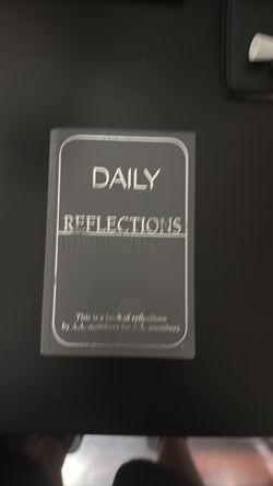 Daily reflections A.A.