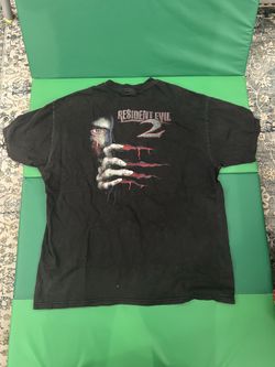 Vintage Resident Evil 2 Shirt T-shirt XL black Requiem Promo Game PS1