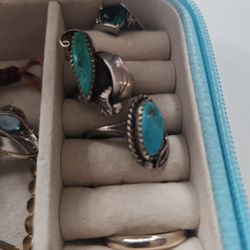 Turquoise rings