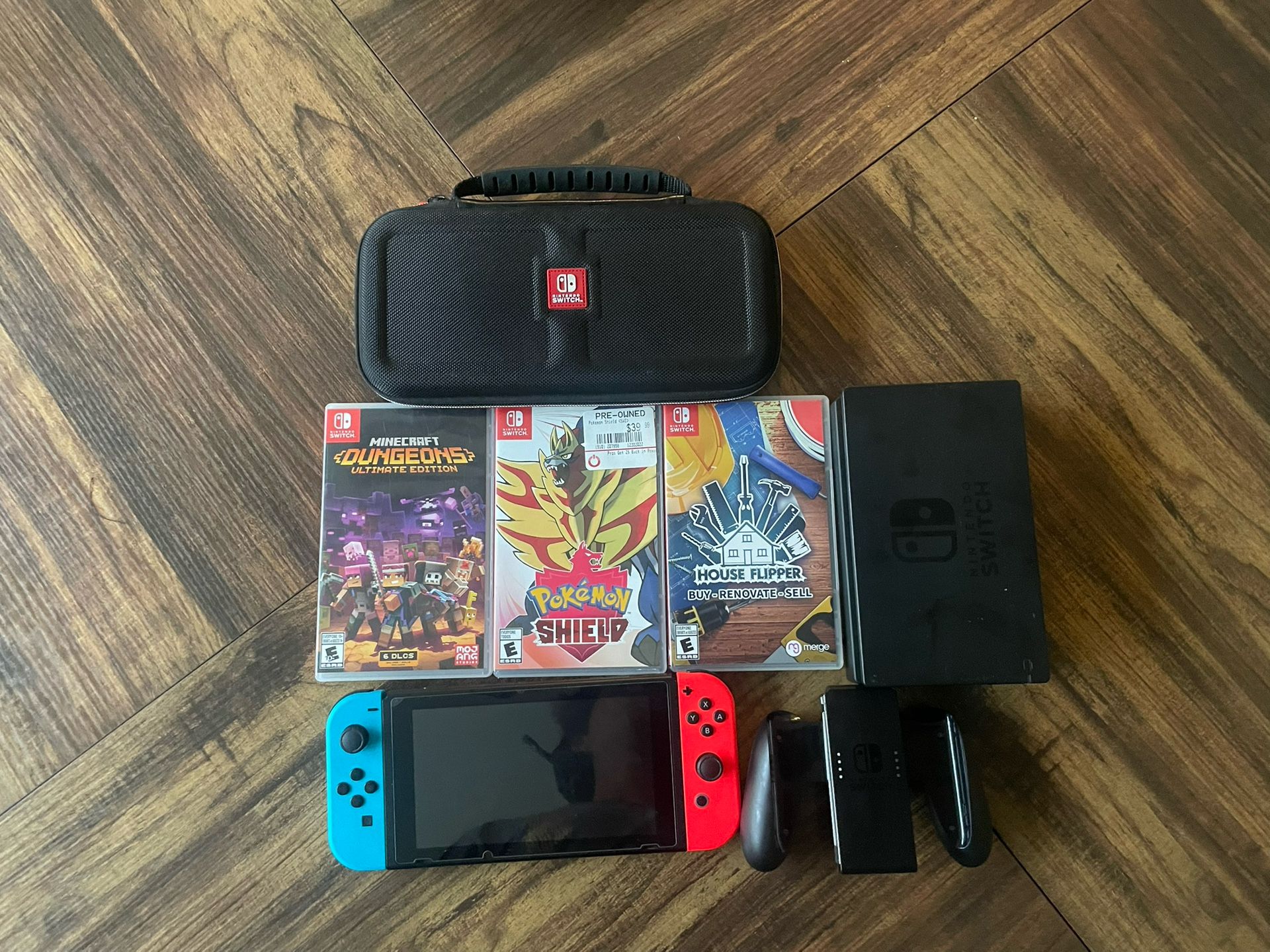 Nintendo Switch With Games