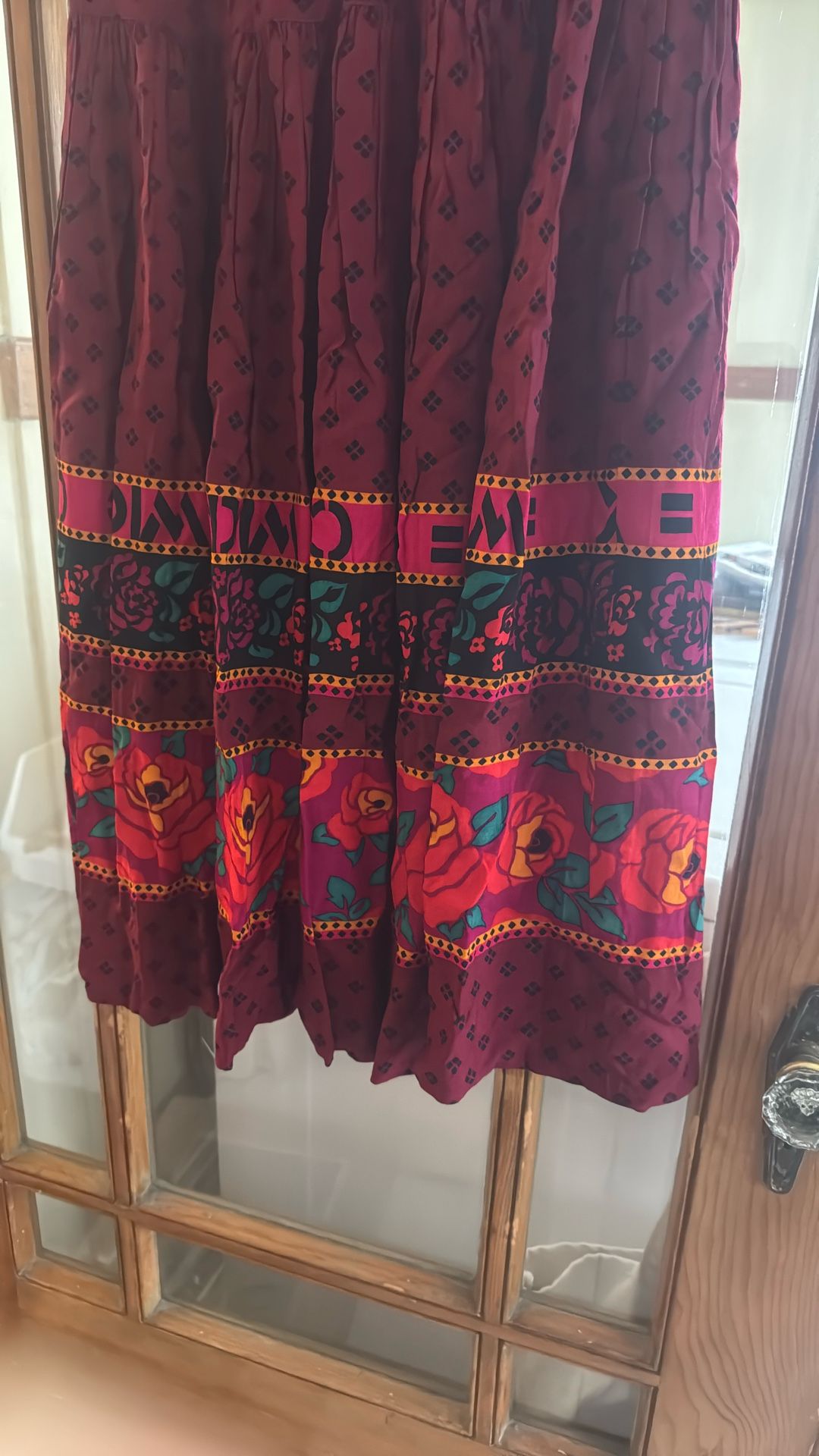 Foral Skirt Perfect For Halloween Day Of Dead 