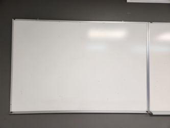 (3) 48inx72in  white dry erase boards