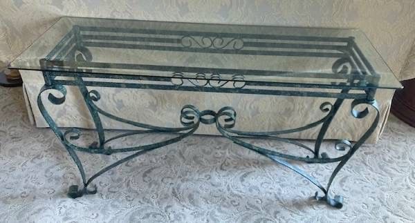 Art Deco Entryway or Console Table