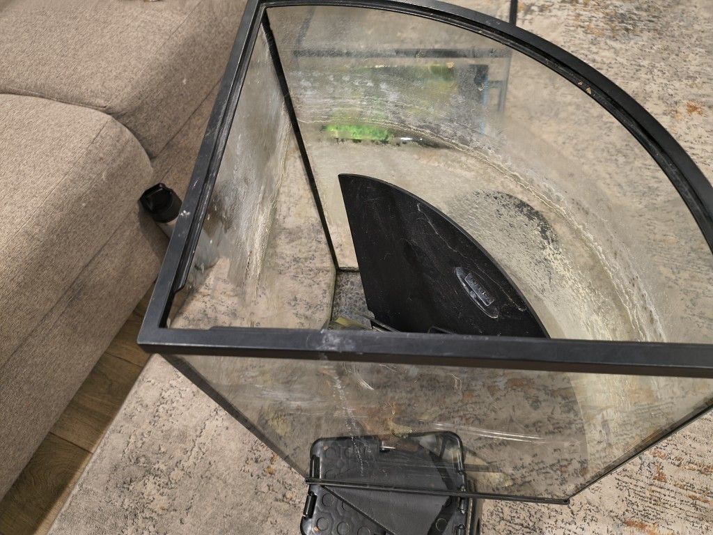 Two 10 Gal. Fish Tanks And Everything To Start An Aquarium