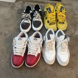 Jordan 4, Nike SB Supreme, Moncler, Fendi Shoes