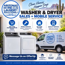 Mobile washer and dryer repair