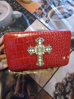 Red handheld accessory
