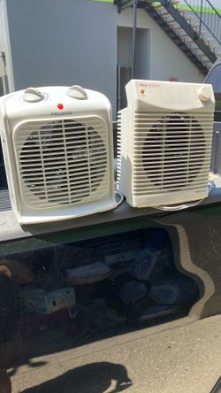 Two Small Floor Heaters