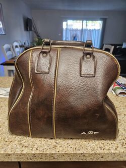 Vintage Bowling Ball/Bag