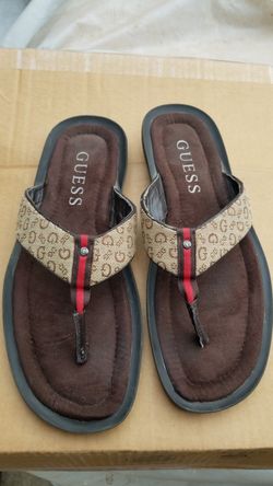 Guess mens Sandals ( brand new ) Adidas Nike Puma Armani