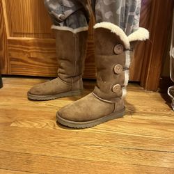 2 Pairs Of Women’s Ugg Boots  - Size 8