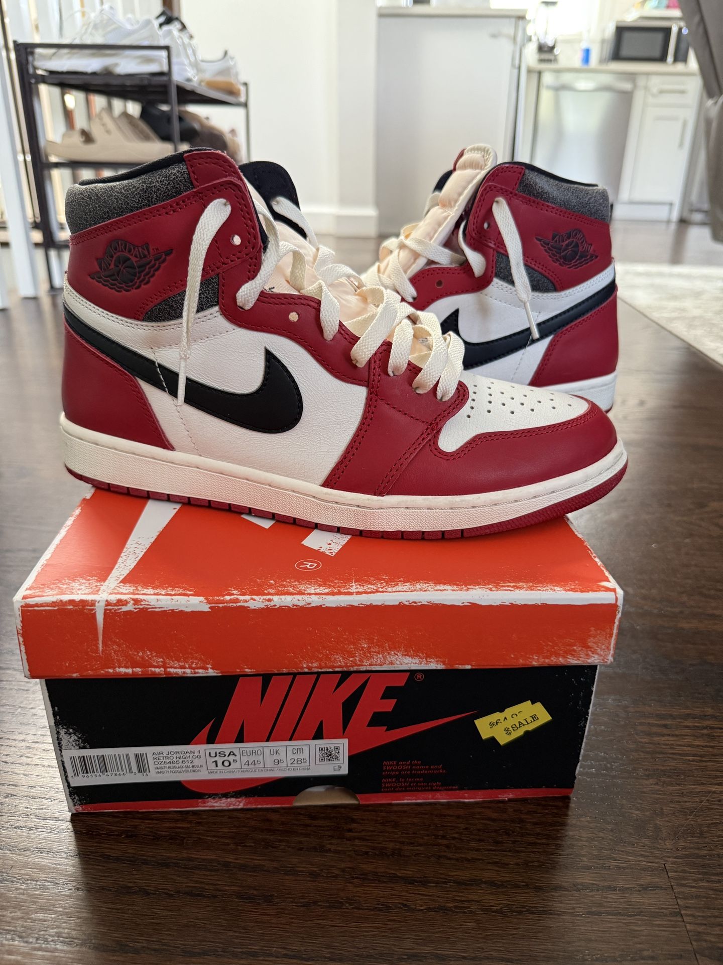 Jordan 1 Lost & Found Sz 10.5