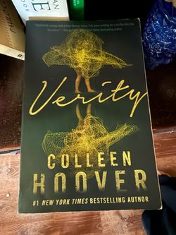 Verity paperback by Colleen Hoover