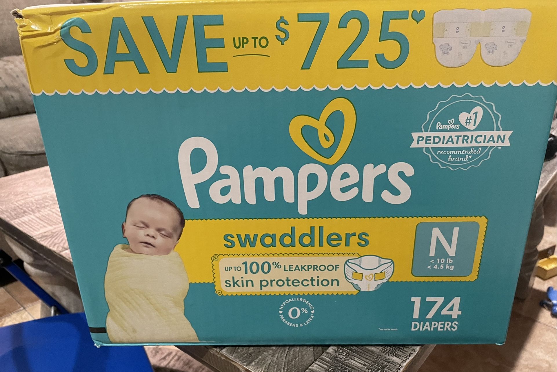 Pampers Swaddles
