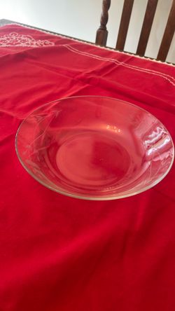 Princess House bowl and butter plate