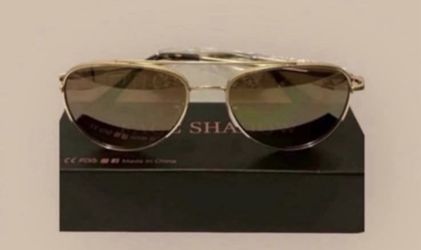 Aviator Sunglasses Gold & Brown