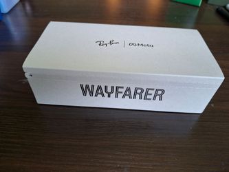 NIB RayBan meta Wayfarer sunglasses