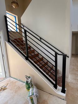 Railings aluminum