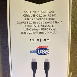 Amazon Basics USB-c To USB-c