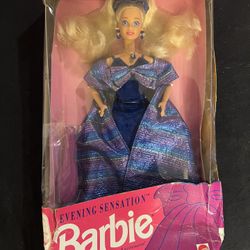 1992 EVENING SENSATION BARBIE - 1278 - ORIGINAL BOX UNOPENED - J.C.PENNEY
