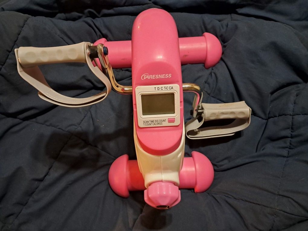 Zimtown Bike Pedal Portable Mini Cycle Exercise Bike,
