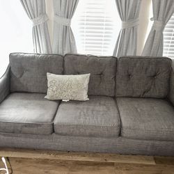 Grey Couch ,Two Piece Set