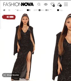 Fashion Nova Sequin Maxi Dress