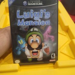 NINTENDO GAMECUBE LUIGIS MANSION EXCELLENT CONDITION CIB 