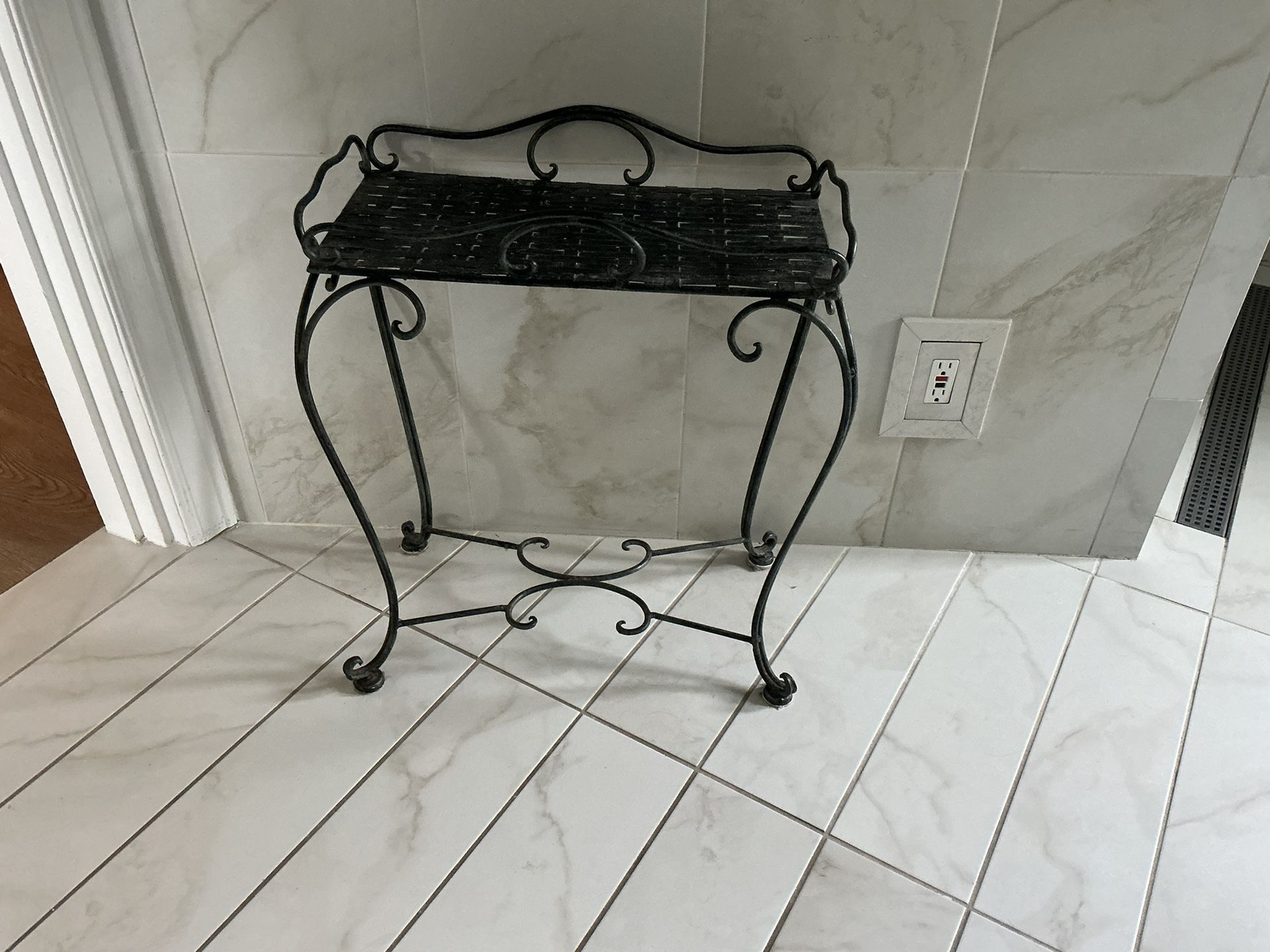 Wrought Iron Table