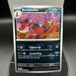 Krookodile (Master Ball Pattern) - Black Bolt  