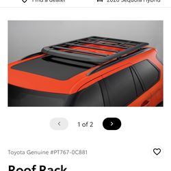 Toyota Sequoia TRD Roof Racks