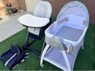 Graco High Chair and Bassinet/Changing Table