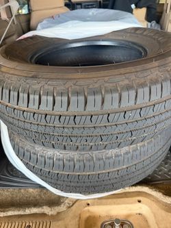 (4) ST225/75R15 Trailer Tires