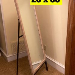 Standing Mirror 20x66  •  Other Home Goods