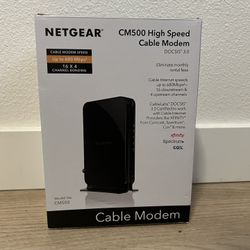 Netgear High Speed Cable Modem (CM500)